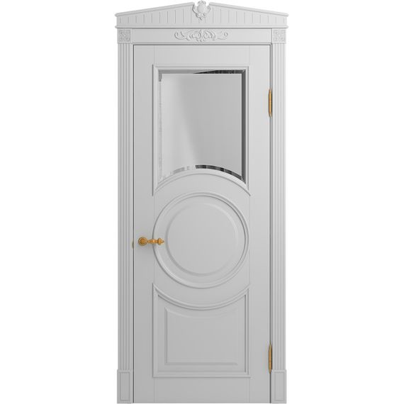 Межкомнатная дверь массив бука Viporte Лацио Амбиенте аворио остеклёние 1