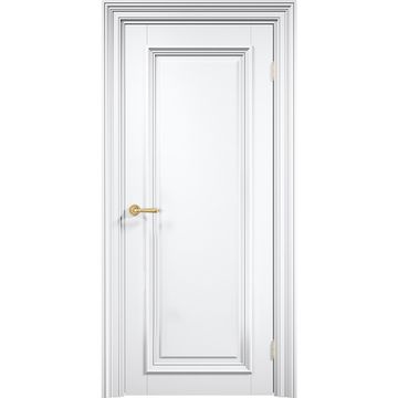 Межкомнатная дверь эмаль Дверцов Болонья 1 RAL 9003 глухая