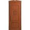 Межкомнатная дверь массив дуба Статус коньяк патина шоколад глухая