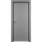 Межкомнатная дверь эмаль Ofram Энигма серая глухая