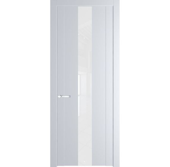 Межкомнатная дверь 1.9P вайт остеклённая