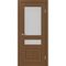 Фото двери Тоскана багет 631.221 цвет орех со стеклом