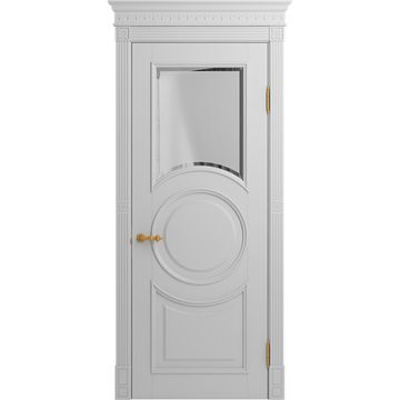 Межкомнатная дверь массив бука Viporte Лацио Амбиенте аворио остеклёние 1