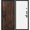 Входная дверь Лофт-1 дуб коньяк патина панель МДФ под покраску