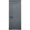 Межкомнатная дверь экошпон Кобальт 39 антрацит глухая