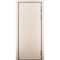 Маятниковая влагостойкая дверь Poseidon крем матовый глухая
