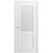 Межкомнатная дверь эмаль Vision 2 белая со стеклом