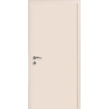 Дверь влагостойкая Kapelli кремовая RAL 9001 глухая