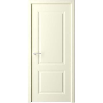 Межкомнатная дверь эмаль Albero Стиль 1 слоновая кость глухая