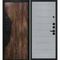 Входная дверь Лофт-2 дуб коньяк патина чёрный кварц панель сборная манхэттен