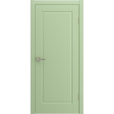 Межкомнатная дверь Аура фисташковая эмаль RAL 6019 глухая