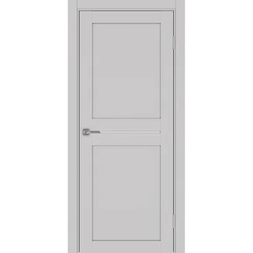 Межкомнатная дверь экошпон Турин 520.121 пепельный остеклённая