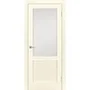 Фото межкомнатная дверь экошпон Profilo Porte PSE-27 магнолия остеклённая