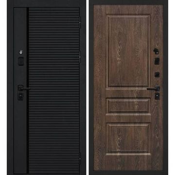 Входная дверь Галактика-173 панель фрезерованная