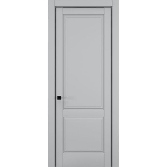 Фото межкомнатной двери керамик NC 9 шеллак серый глухая