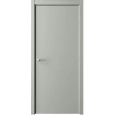 Межкомнатная дверь эмаль Геометрия 1 серая глухая