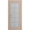 Фото двери Аморе эмаль латте со стеклом
