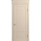 Межкомнатная дверь массив бука Viporte Бьелла ваниль глухая