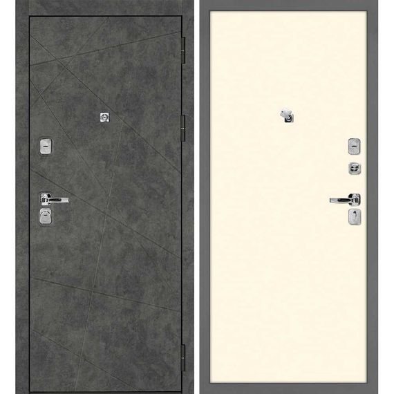 Входная дверь Урбан-127 панель гладкая магнолия