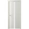 Фото межкомнатная дверь эмаль Albero Геометрия 8 латте стекло белое
