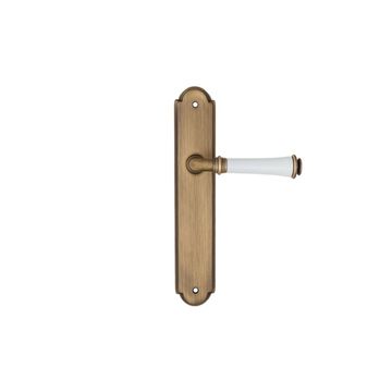 Ручка на планке для межкомнатной двери Gracia Ceramica Bianco PL257-BY бронза матовая