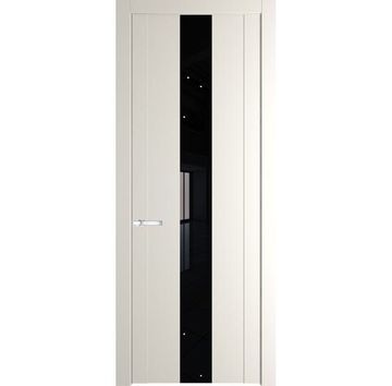 Межкомнатная дверь 1.9P перламутр белый остеклённая