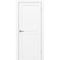 Межкомнатная дверь экошпон Турин 520.111 белый снежный глухая