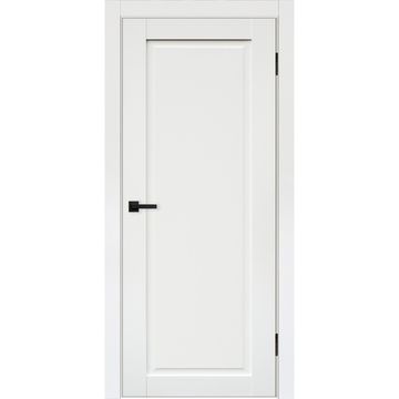 Межкомнатная дверь эмалит Классик 1 белый глухая