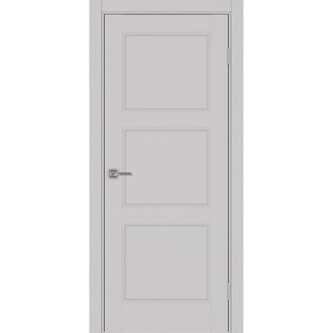 Межкомнатная дверь экошпон Турин Neo 530.111 пепельный глухая