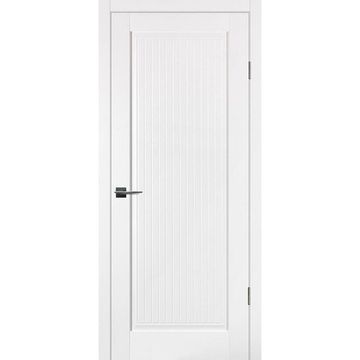 Межкомнатная дверь экошпон Profilo Porte PSC-56 белая глухая