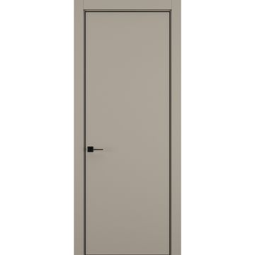 Межкомнатная дверь керамик MN 1 бежевый глухая