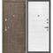 Входная дверь Домино дымчатая луна панель сборная белоснежная