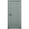 Межкомнатная дверь Никель 1 Deep Green глухая