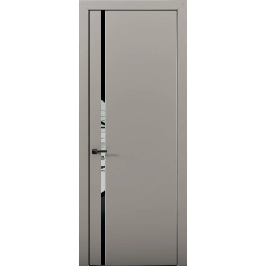Межкомнатная дверь Палладий 8 варм грей со стеклом