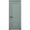 Межкомнатная дверь экошпон Кобальт 39 Deep Green глухая