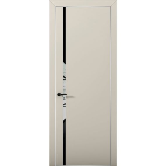 Межкомнатная дверь Палладий 8 силк грей со стеклом