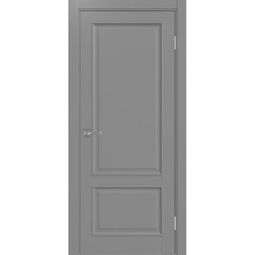 Межкомнатная дверь Тоскана багет 640.11 серый глухая