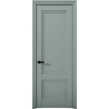 Межкомнатная дверь экошпон Кобальт 39 Deep Green глухая