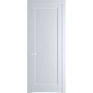Межкомнатная дверь 1.1.1PM вайт глухая