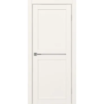 Межкомнатная дверь экошпон Турин 520.121 бежевый остеклённая