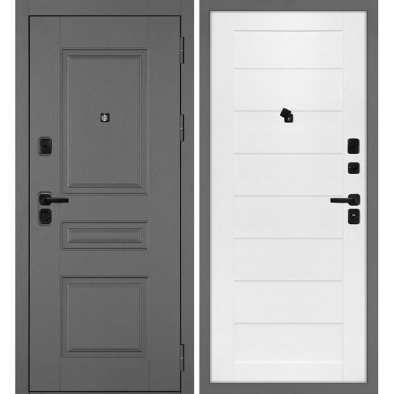 Входная дверь Октава-150 панель сборная белоснежная