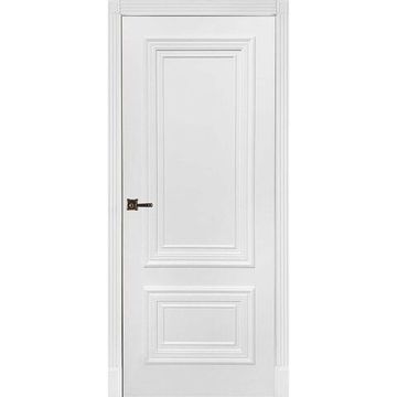 Межкомнатная дверь эмаль Престиж 12 белая глухая