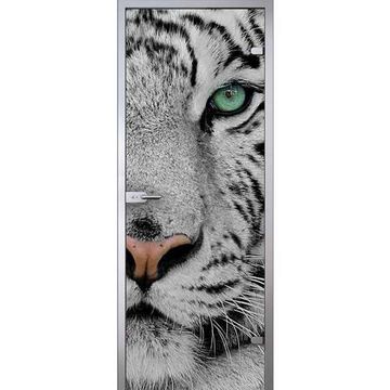 Межкомнатная стеклянная дверь АКМА Animal триплекс фотопечать