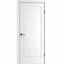Межкомнатная дверь экошпон ДП-1 white pearl глухая
