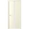 Фото межкомнатная дверь эмаль Геометрия 8 слоновая кость стекло белое