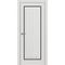 Фото двери Тоскана 601С.21 цвет ясень серебристый со стеклом