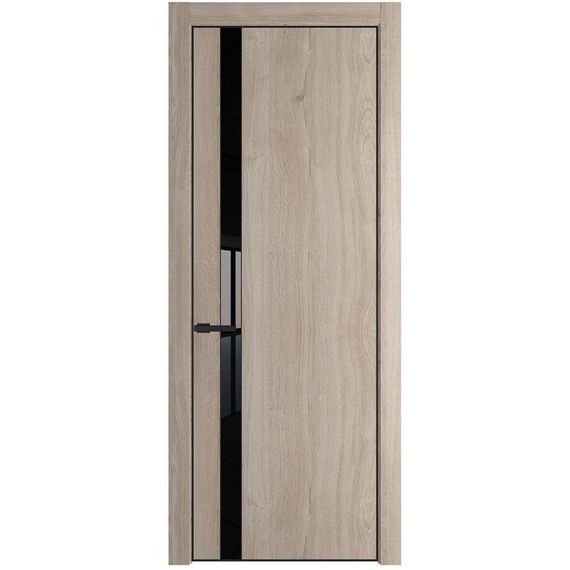 Межкомнатная дверь Profil Doors 18NA дуб сонома остеклённая
