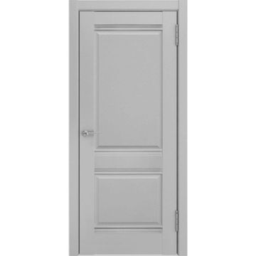 Межкомнатная дверь экошпон Luxor ЛУ-51 серая глухая