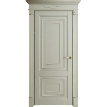 Межкомнатная дверь экошпон Uberture Florence 62002 серена светло-серый глухая