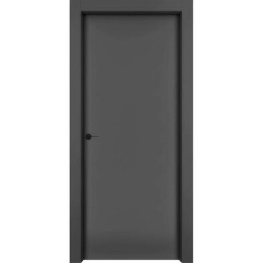 Звукоизоляционная дверь 1001 чёрная эмаль 42 дб